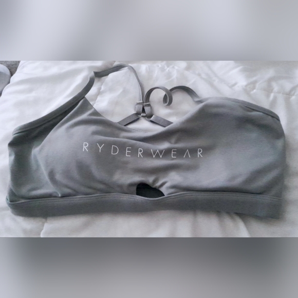 Ryderwear Light Gray Sports Bra - Picture 4 of 6